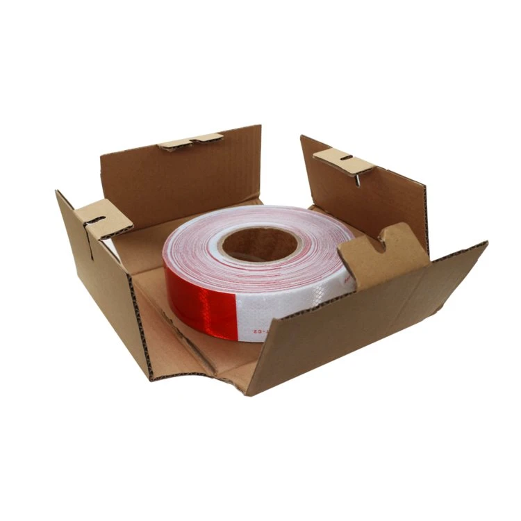 red and white dot reflective tape (8)