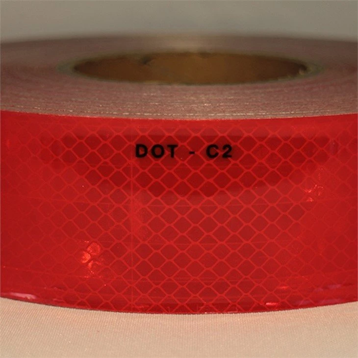 dot c2 red reflective tape