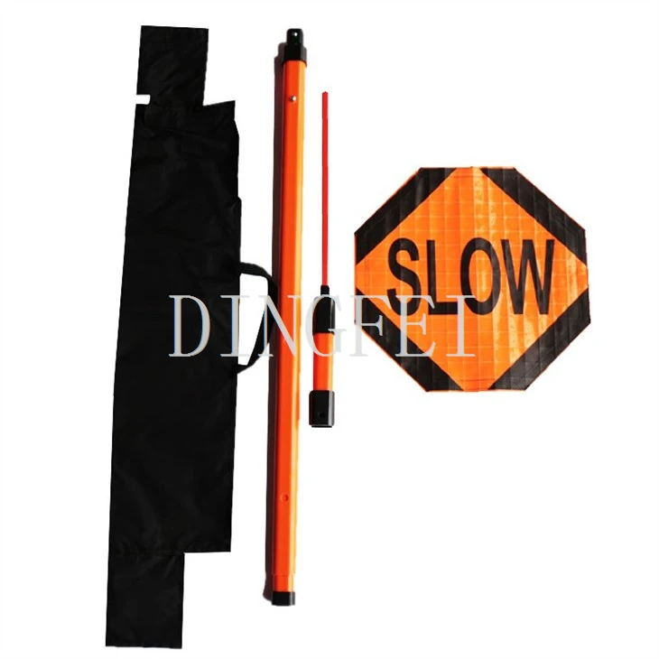 Double Sided Traffic Signs Stop/Slow Paddle Sign