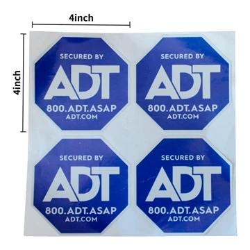 Għalxiex tintuża l-istiker tas-sigurtà ADT?