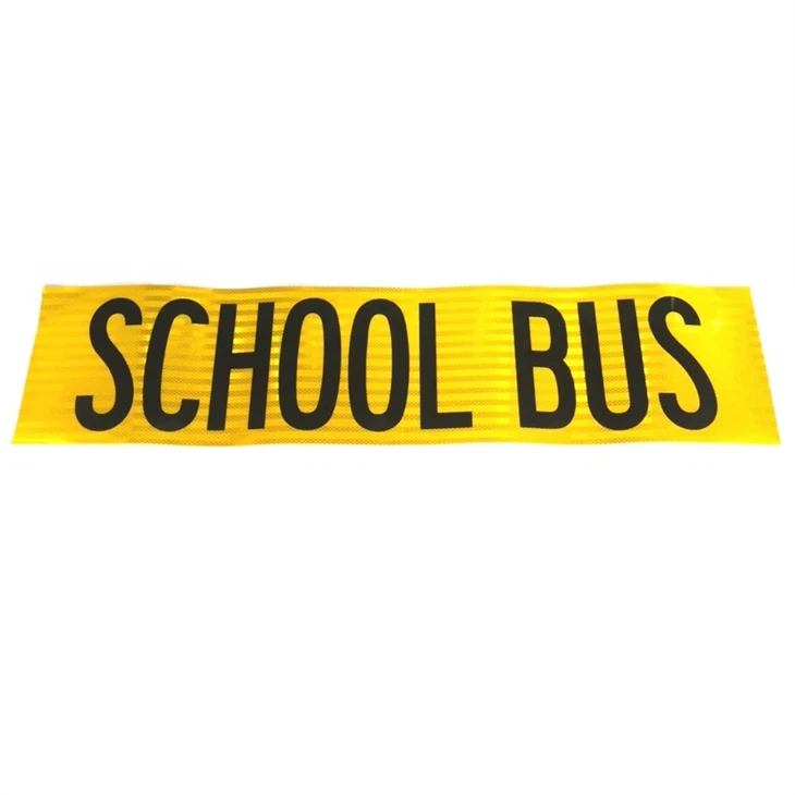 School Bus Reflective Sticker