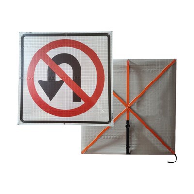 Dingfei Nru U Turn Roll Up Sinjali tat-Traffiku